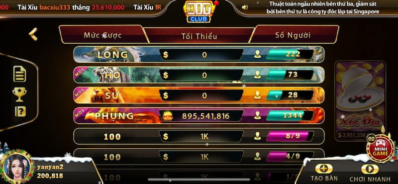 xóc đĩa online HITCLUB Điểm Khác Biệt Của Xóc Đĩa Online HITCLUB Với Các Nền Tảng Khác